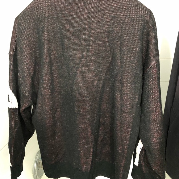 Limited edition  chic luxe Racer Worldwide racer sweater size m unisex - Picture 5 of 5